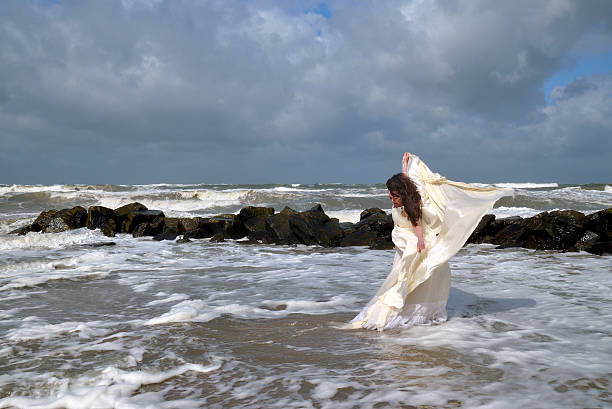 istock Woman in Stormy Weather 517275614
