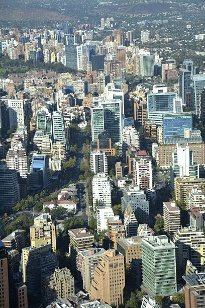 istock Aerial view of Santiago, Chile 517278420