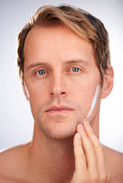 istock Moisturiser, the modern man's warpaint 517280571