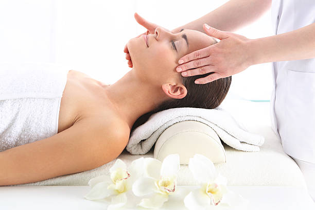 istock Spa - woman at massage 517281401