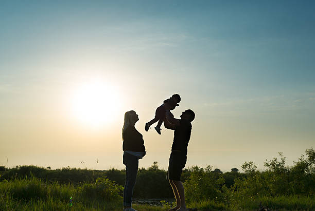 istock Family rest on a sunset. 517281706