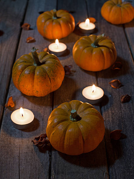 istock Pumpkins on a Wood Floor 517281783