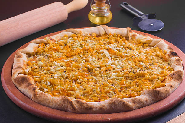 Chicken and Korn Pizza