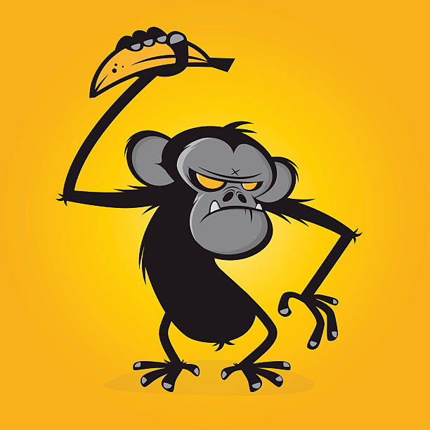 276 Scary Monkey Cartoon Illustrations & Clip Art - iStock