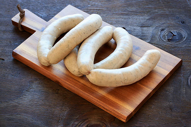 istock Raw rostbratwursts 517303870