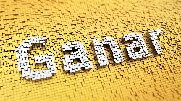 Pixelated Win Pixelated Spanish word Ganar (which means 'Earn' in Spanish) made from matrix mosaic cubes. 3D illustration graphics ganar stock pictures, royalty-free photos & images