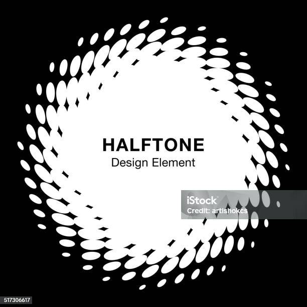 Halftone White Indesign White Abstract Halftone Design Element Stock Illustration - Download ...
