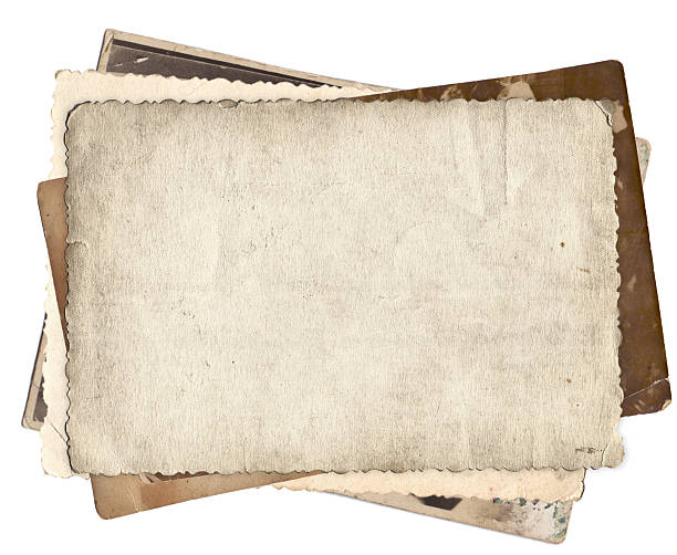 istock Bunch of old photos background 517306717