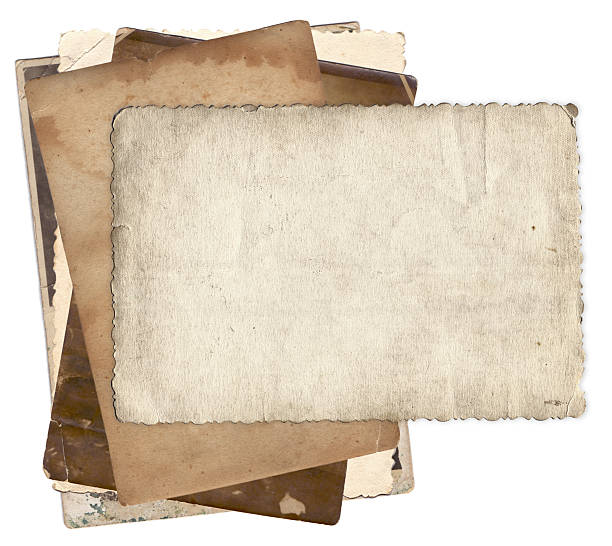 istock Bunch of old photos background 517306747