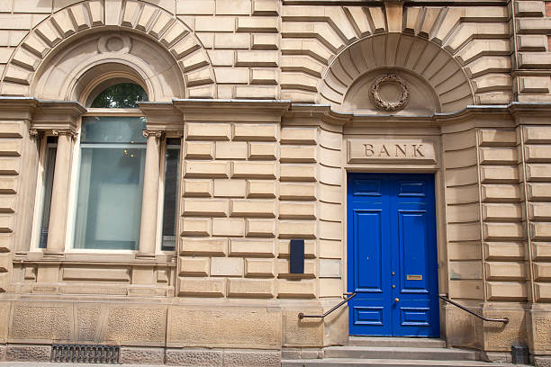 istock Bank Branch Entrance 517307821