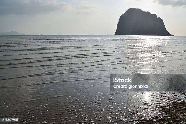 Black And White View Of Pak Meng Beach Thailand In Sunlight Stock Photo - Download Image Now