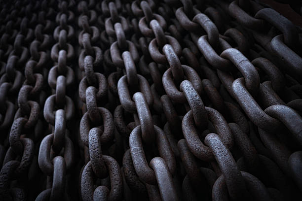 chains stock photo