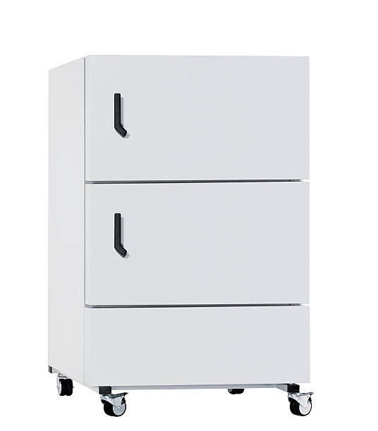 istock clipping path of the double door freezer 517309977