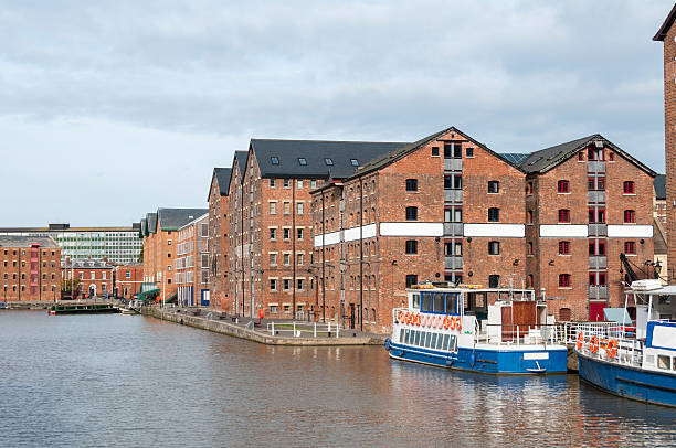 Warehouses At Gloucester Docks In The United Kingdom