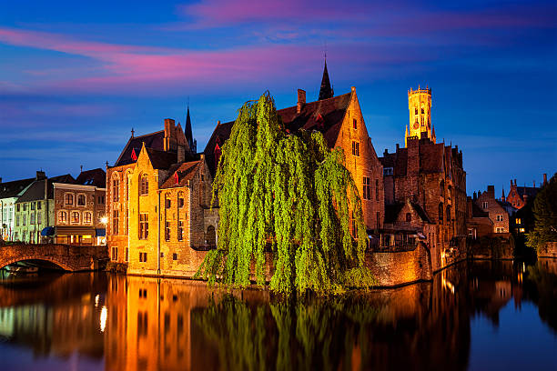istock Famous view of Bruges, Belgium 517310426