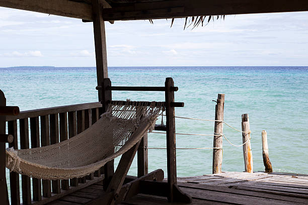 istock View of the ocean from a quay 517310557