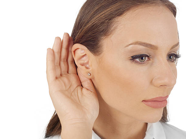 istock Woman listening 517311326