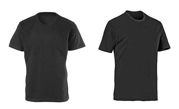 istock two black t-shirts isolated on white 517311331