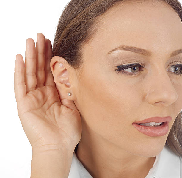 istock Woman listening 517313128