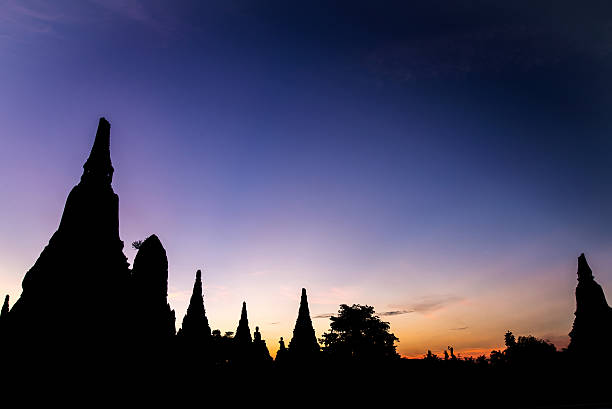 istock Wat Chaiwatthanaram twilight moment in the Ayutthaya 517322265