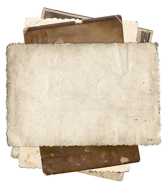istock Bunch of old photos background 517322523