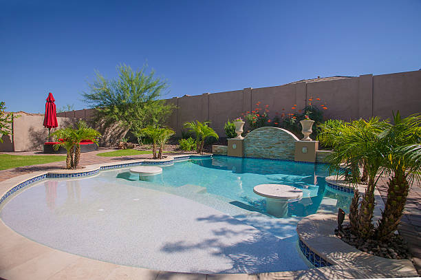 istock Arizona Luxury Entertaining Pool 517322589