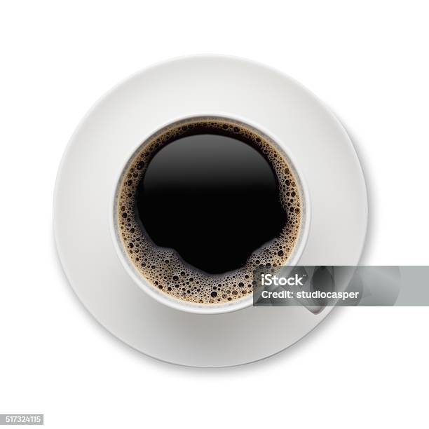 コーヒーホワイト - コーヒーカップのストックフォトや画像を多数ご用意 - コーヒーカップ, 真俯瞰, エスプレッソ