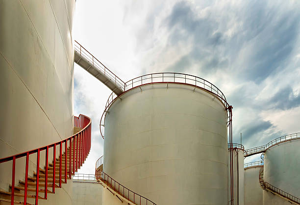 istock Storage Tanks at Chemical Plant 517326687