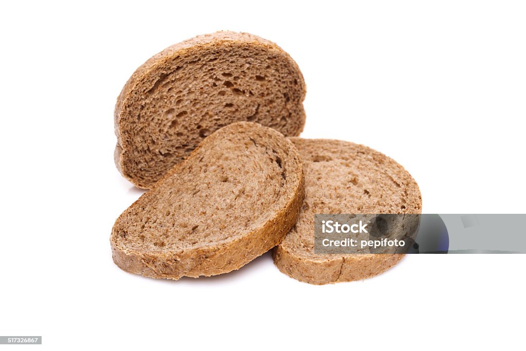 Zwei Scheiben Brot - Lizenzfrei Braun Stock-Foto