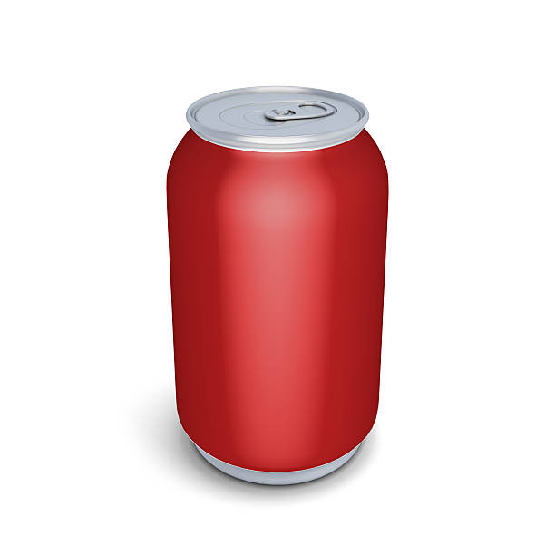 istock Red aluminum can for soda 517328125