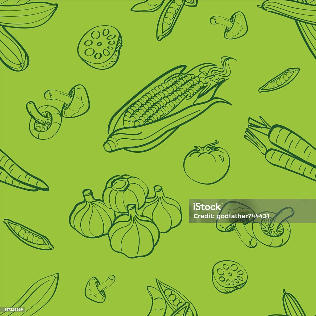 Vegetables Seamless Background http://dl.dropbox.com/u/38148230/LB07.jpg Cartoon stock vector