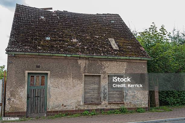 Old Abandond House Damaged Stock Photo - Download Image Now - House, Door, Old