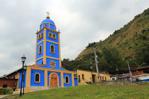 San Vicente church in San Vicente de La Revancha in Tachira, Venezuela.