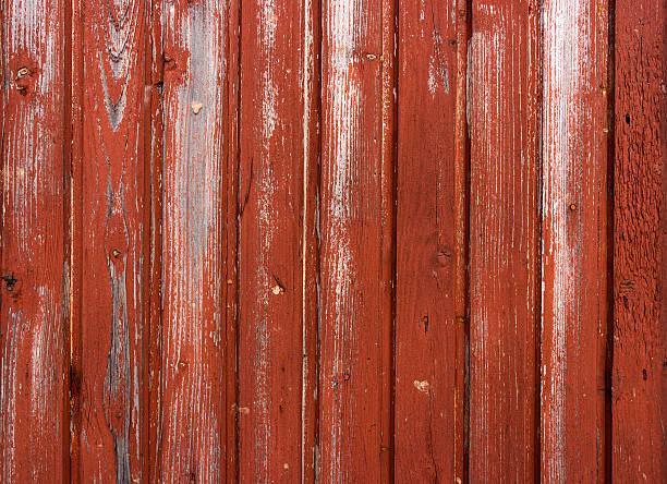 istock Red wooden background 517335860