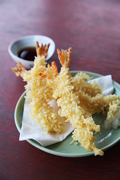 istock Tempura Fried shrimp Japanese style 517335990
