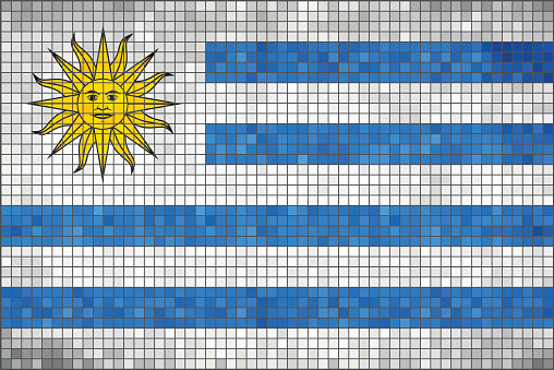 Flag of Uruguay - Illustration, 