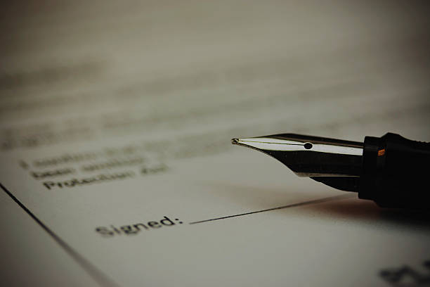 istock Close up of a university application form 517336664
