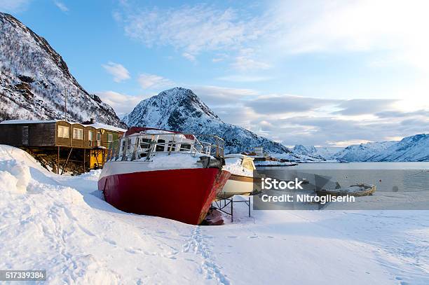 Winter Scenery In Norway Stock Photo - Download Image Now - Alta - Norway, Norway, Winter