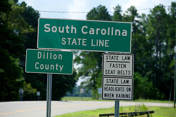 istock Welcome to South Carolina sign 517340266
