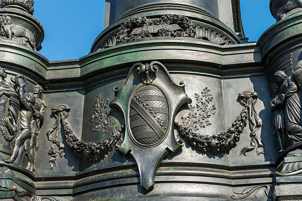 King Johann II. Monument in Dresden, Saxony, Germany (detail)