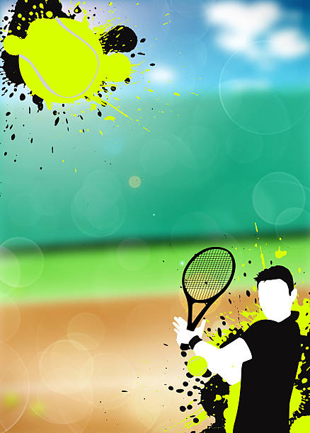istock Tennis sport background 517341073
