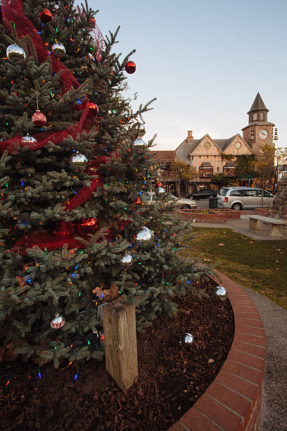 Christmas tree in solvang, California