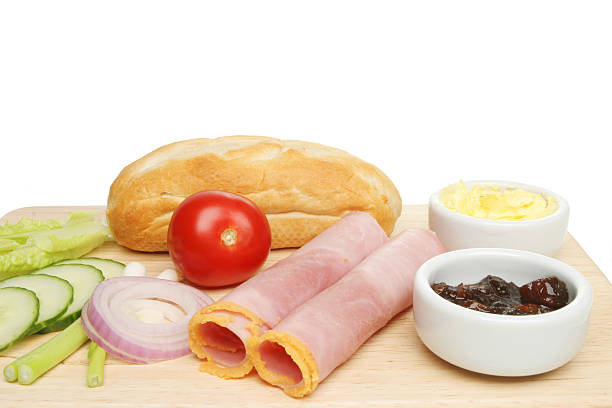 Ham baguette ingredients