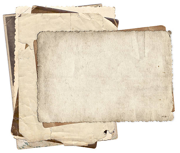 istock Bunch of old photos background 517341913