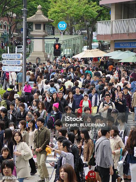 Omotesando Is Very Popular Shopping Street With Crowd Stock Photo - Download Image Now