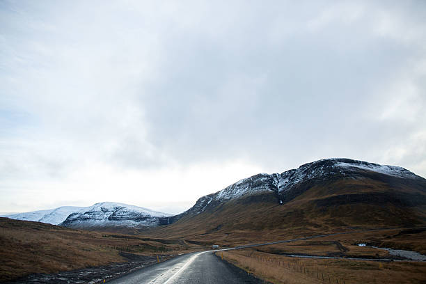 istock Clouds shroud mountains in Iceland 517342896