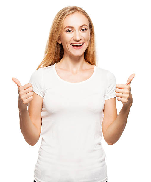 istock Woman at white background 517344199