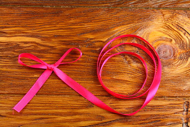 istock silk ribbon for ornaments 517345960