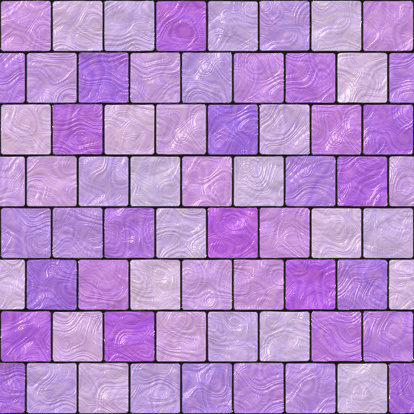 Seamless purple glass mosaic generated hires texture