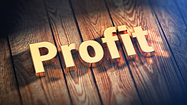 istock Word Profit on wood planks 517346410